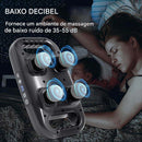 Massageador 4 Cabeças Turbo Relax