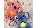 Stitch de Pelúcia Respira e Acende a Barriga